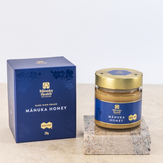 【顺丰国际包邮】【因天气原因液体侧漏无法理赔】Manuka Health 蜜纽康MGO950+(UMF22+) 麦卢卡蜂蜜250克 保质期2028.3